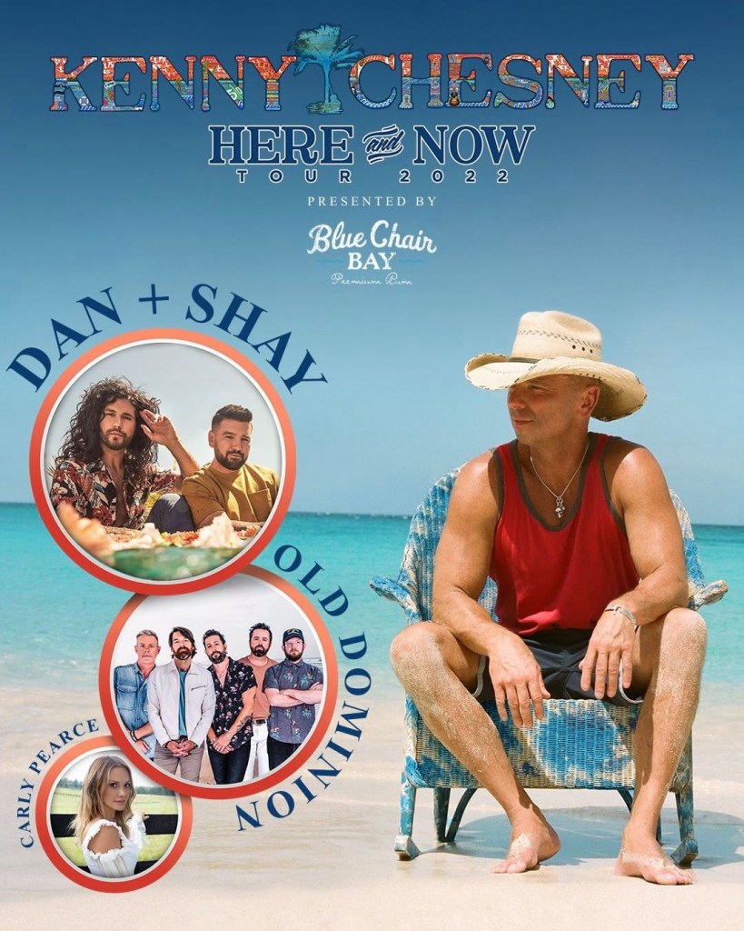 Kenny Chesney Announces LineUp For Here And Now 2022 Tour KPLXFM